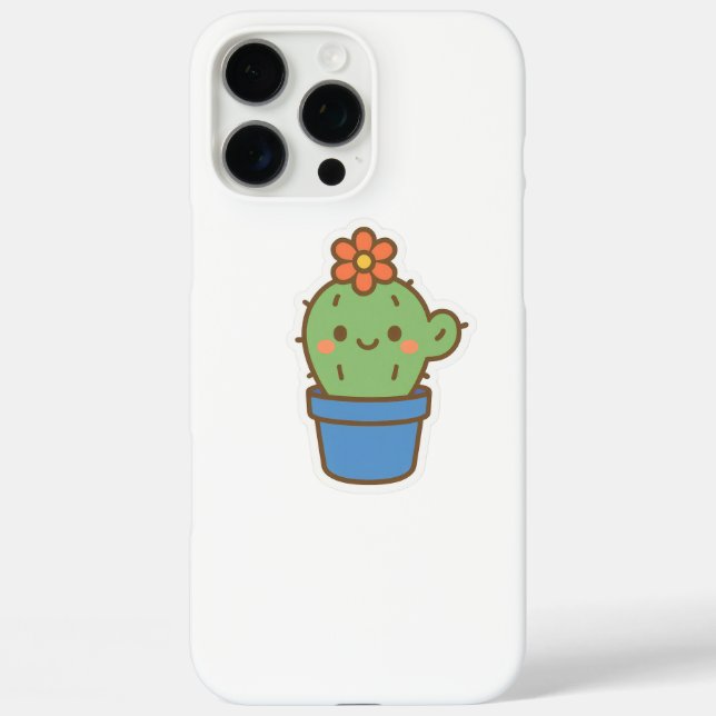 Whimsical Cactus Case-Mate iPhone Hülle (Rückseite)