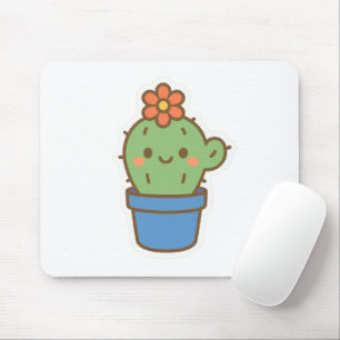 Whimsical Cactus Mousepad