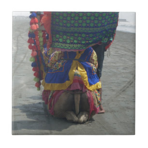 Whimsical Camel Art Print/Graphic Fliese