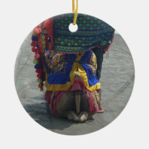 Whimsical Camel Art Print/Graphic Keramikornament