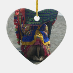 Whimsical Camel Art Print/Graphic Keramikornament