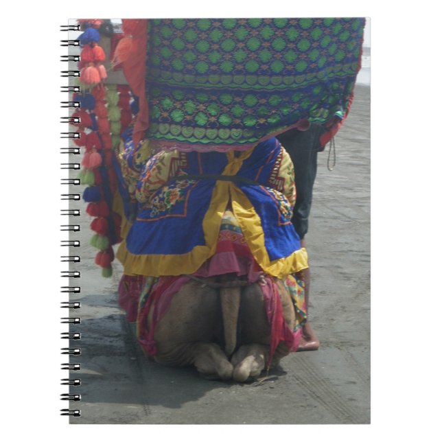 Whimsical Camel Art Print/Graphic Notizblock (Vorderseite)