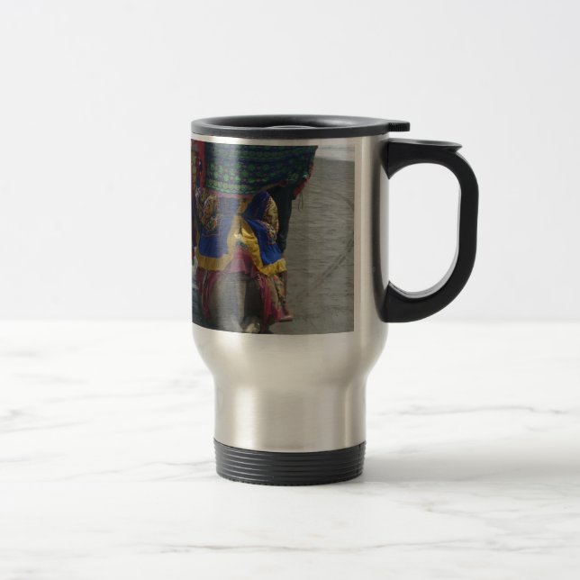 Whimsical Camel Art Print/Graphic Reisebecher (Rechts)
