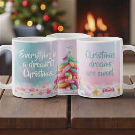 Whimsical Candy Tree Kaffeetasse