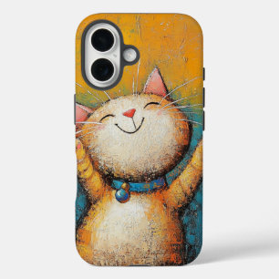 Whimsical Cat Phone I6 Cover