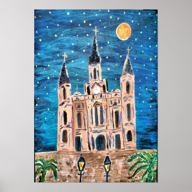Whimsical Cathedral Poster (Vorne)