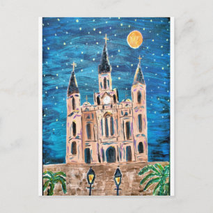 Whimsical Cathedral Postkarte