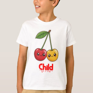 Whimsical Cherry Friends - Personalisierte Designs T-Shirt