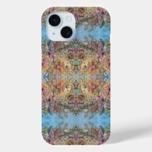 Whimsical Chic Blumengarten Aquarellmalerei Case-Mate iPhone Hülle