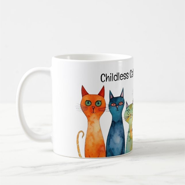 Whimsical Childless Cat Lady for Kamala Kaffeetasse (Links)