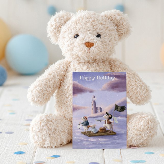 Whimsical Children’s Illustration Greeting Card Postkarte (Von Creator hochgeladen)