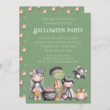 Whimsical Childrens Halloween-Party