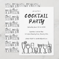Whimsical Cocktail Drinks Brasserie BW