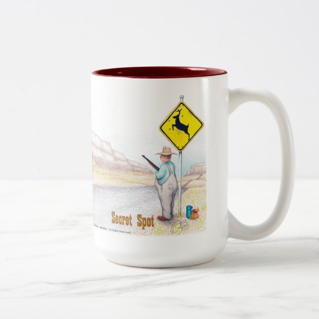 Whimsical Coffee Tasse - Geheimnisse (Rechts)