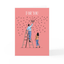 Whimsical Couple "Für dich würde ich die Sterne st