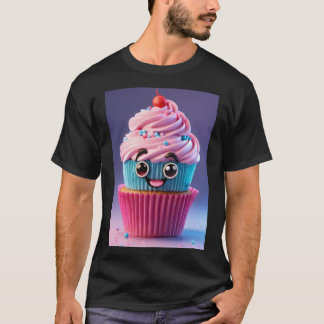 Whimsical Cupcake Wings T-Shirt