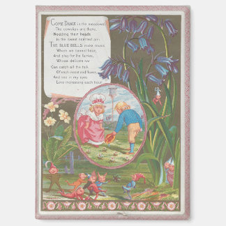 Whimsical Cute Antique Valentine, Kate Greenway Magnet