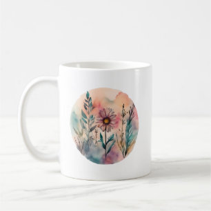 Whimsical Daisy Garden Kaffeetasse