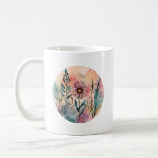 Whimsical Daisy Garden Kaffeetasse