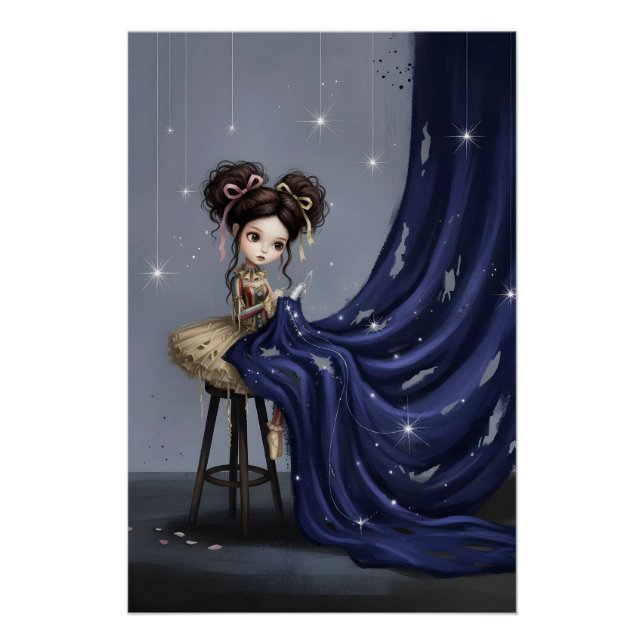 Whimsical Dark Circus Doll Poster (Vorderseite)