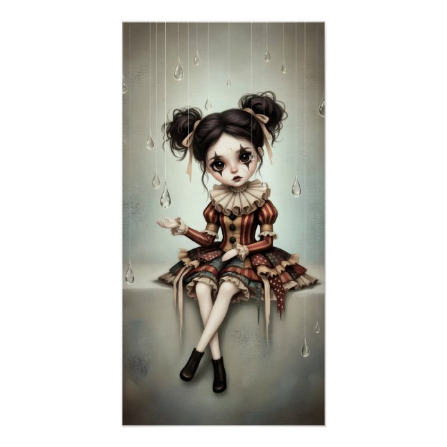 Whimsical Dark Circus Doll Poster (Vorderseite)