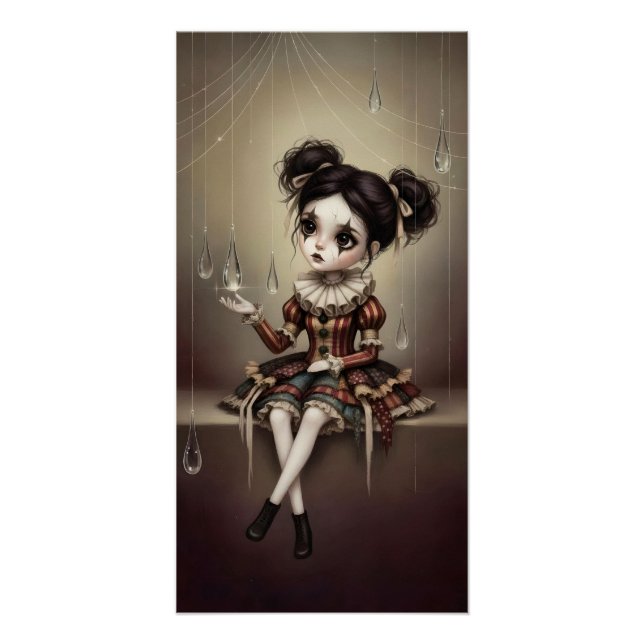 Whimsical Dark Circus Doll Poster (Vorderseite)