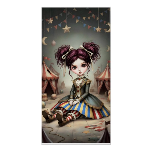 Whimsical Dark Circus Doll Poster (Vorderseite)