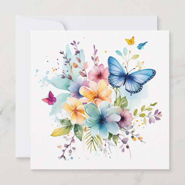 Whimsical Delights: verzauberter Garten Geburtstag (Vorderseite)