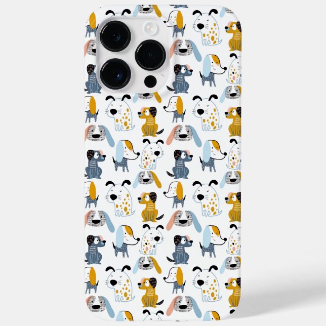 Whimsical Dog Phone Case (Rückseite)