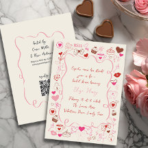 Whimsical Doodle Valentine's Brautparty