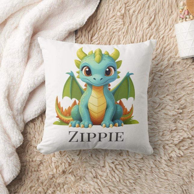 Whimsical Dragon Decke Personalisierte Drehkissen Kissen (Decke)