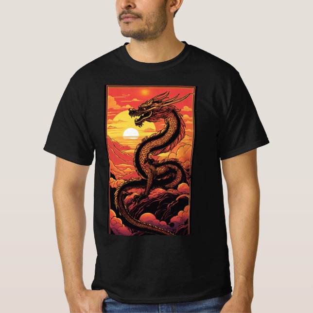 Whimsical Dragon Dreams Mystical T-Shirt Collectio (Vorderseite)