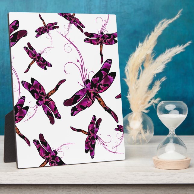 Whimsical Dragonflies Fotoplatte (Seite)