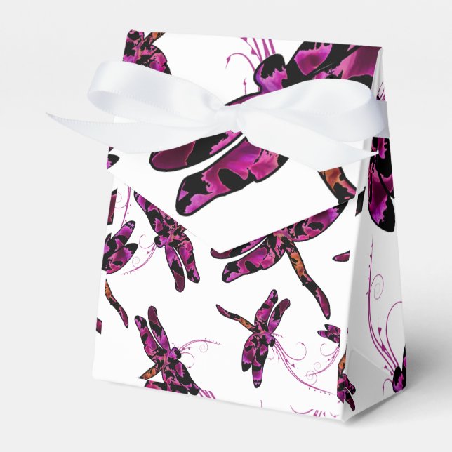Whimsical Dragonflies Geschenkschachtel (Vorderseite)