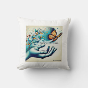 Whimsical Dreams: Schmetterling-Bliss-Kissen Kissen