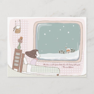 Whimsical Dreamscape 12 Postcard Postkarte