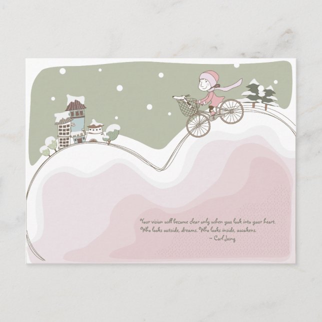 Whimsical Dreamscape 2 Postkarte (Vorderseite)