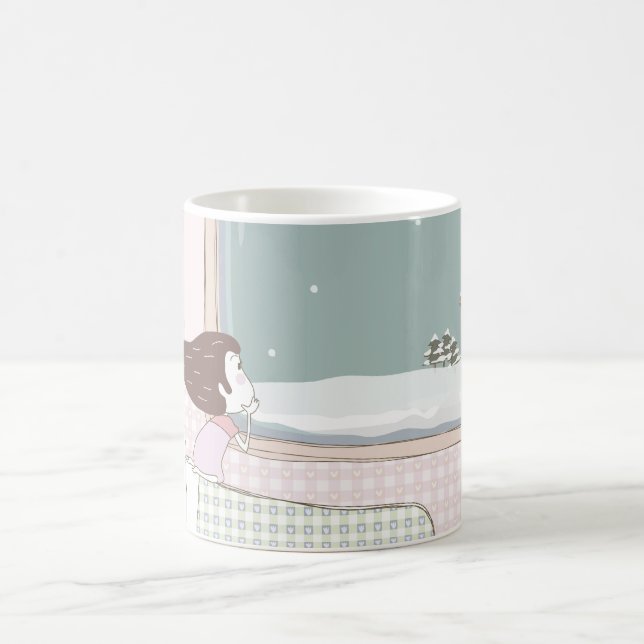 Whimsical Dreamscape 2 Tasse (Mittel)