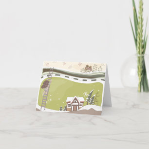 Whimsical Dreamscapes Zitat 11 Grußkarte Karte