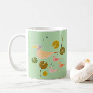 Whimsical Duck Family Kind Ones Gentle Harmony Mug Kaffeetasse