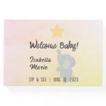 Whimsical Elephant Sip & See Party