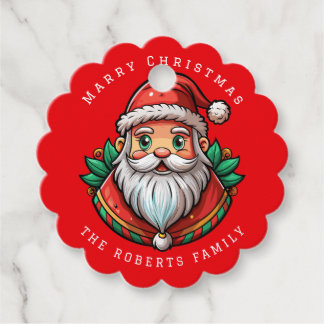 Whimsical Elf Holiday Party Geschenkanhänger