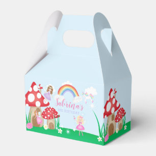 Whimsical Enchanted Fairy Princess 1. Geburtstag Geschenkschachtel