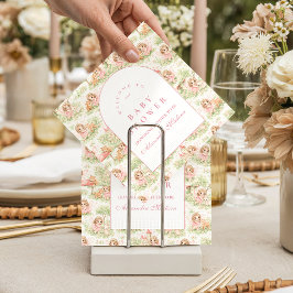 Whimsical Fairy Baby Shower Serviette