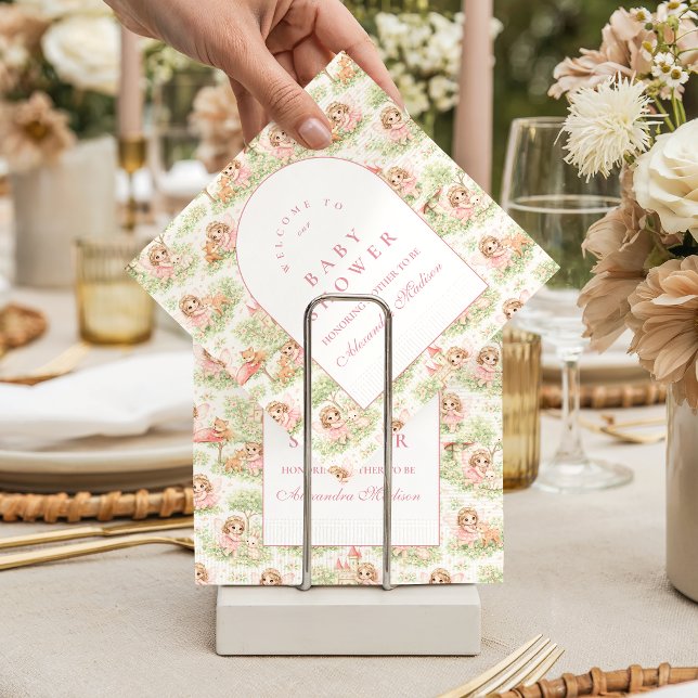 Whimsical Fairy Baby Shower Serviette (Von Creator hochgeladen)