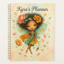 Whimsical Fairy Floral Watercolor Planner