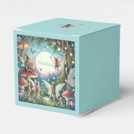 Whimsical Fairy Garden zum Geburtstag verzaubert Geschenkschachtel
