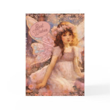 Whimsical Fairy in Dreamy Pink Blumengarten