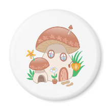 Whimsical Fairy Mushroom House