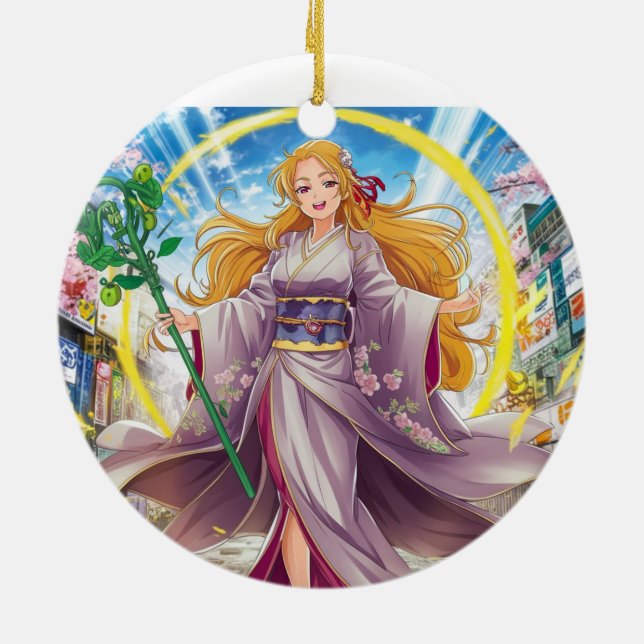 Whimsical Fairy Ornament Eine Touch der Magie für  (Hinten)